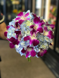 Hydrangea and Orchid Bouquet Flower Power, Florist Davenport FL
